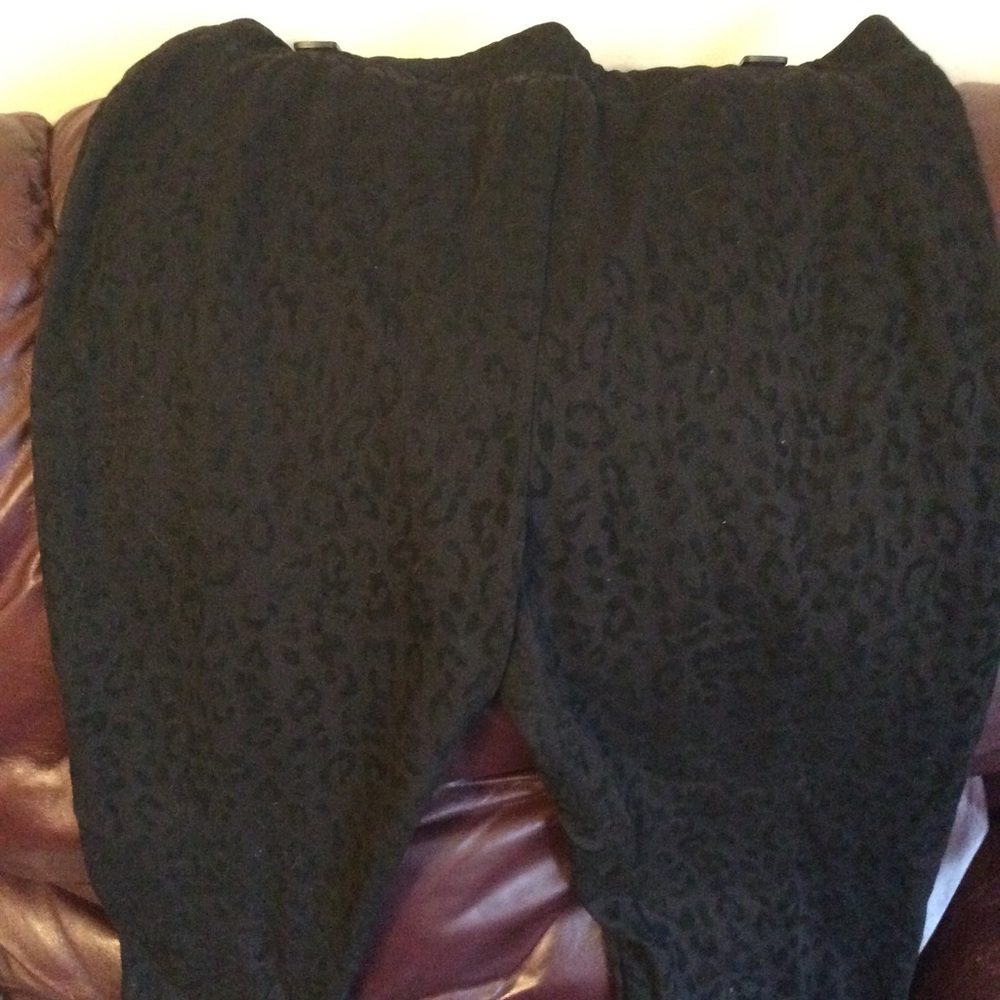 Black Cheetah print leggings